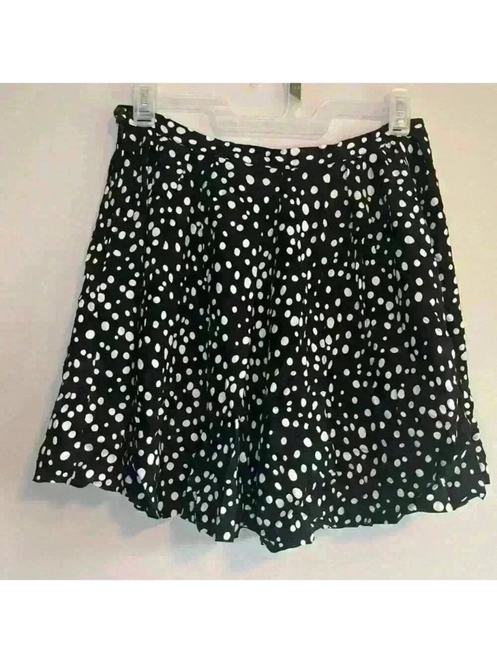 Forever 21 polka dot high waisted skirt size large